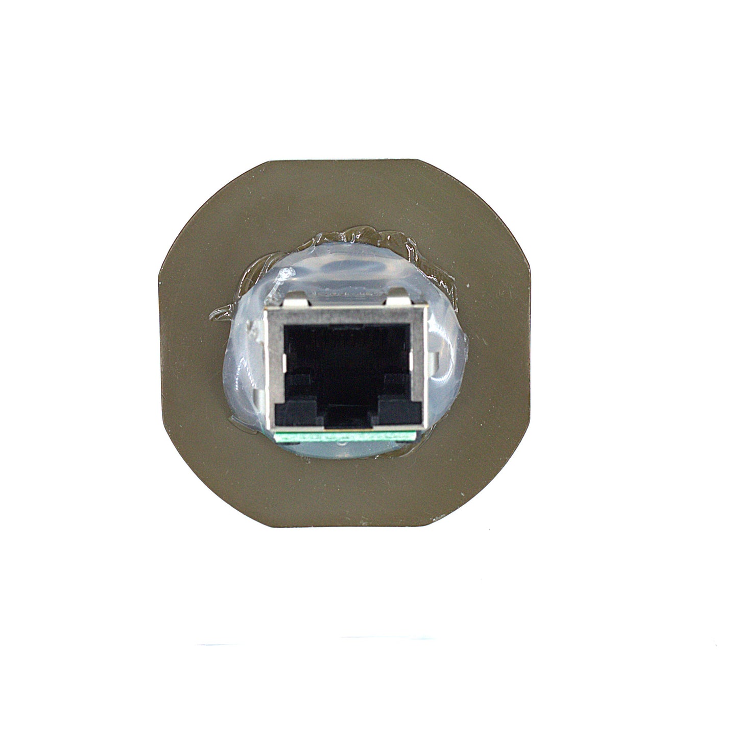 170873 - Ethernet Jam Nut Receptacle (female), Bayonet, RJ45
