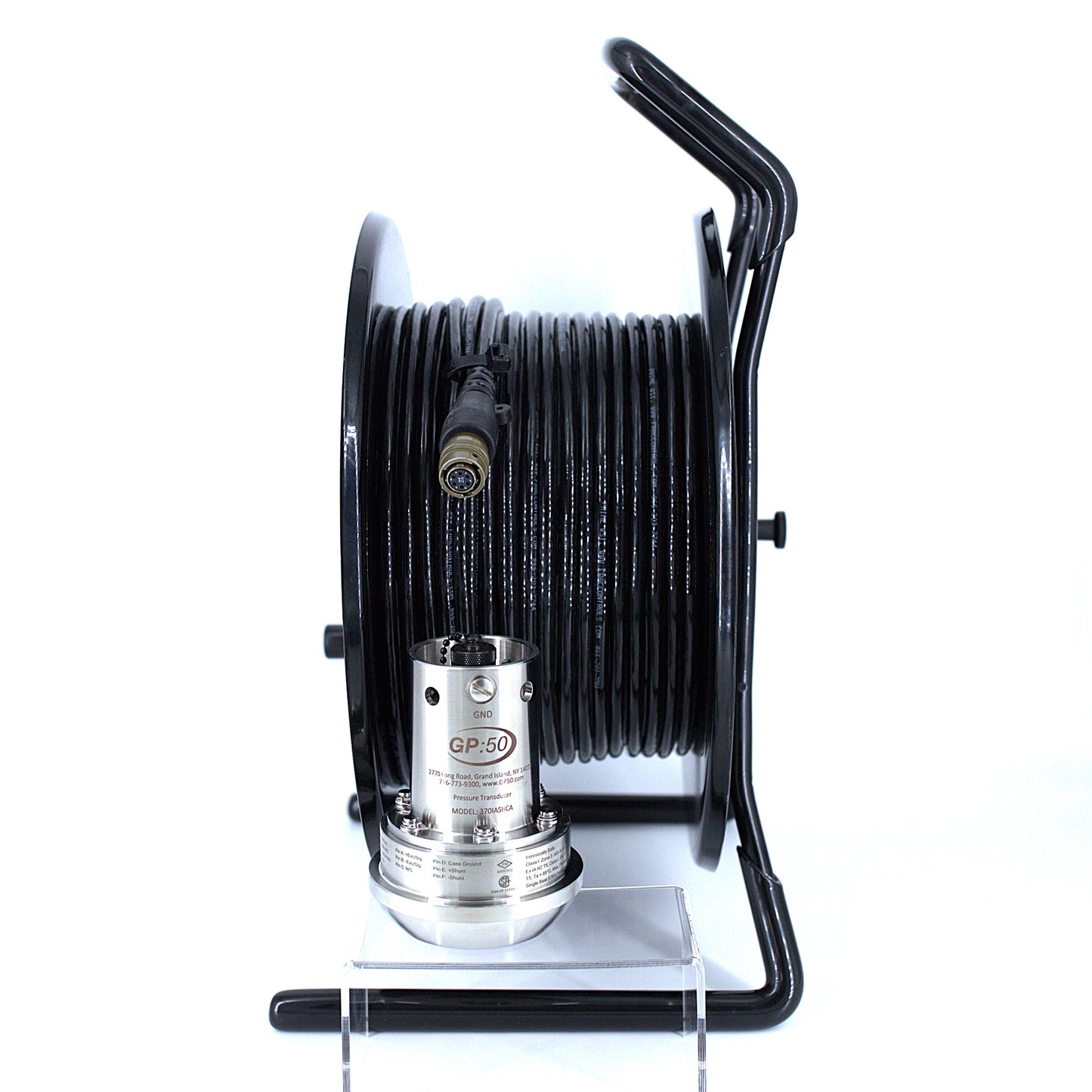 172659 - Remote Pressure Cable Reel Kit, Industrial Polyurethane Jacket, 200'