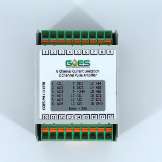 170055 - 6-Channel Current Limiter, 2-Channel Pulse Amplifier